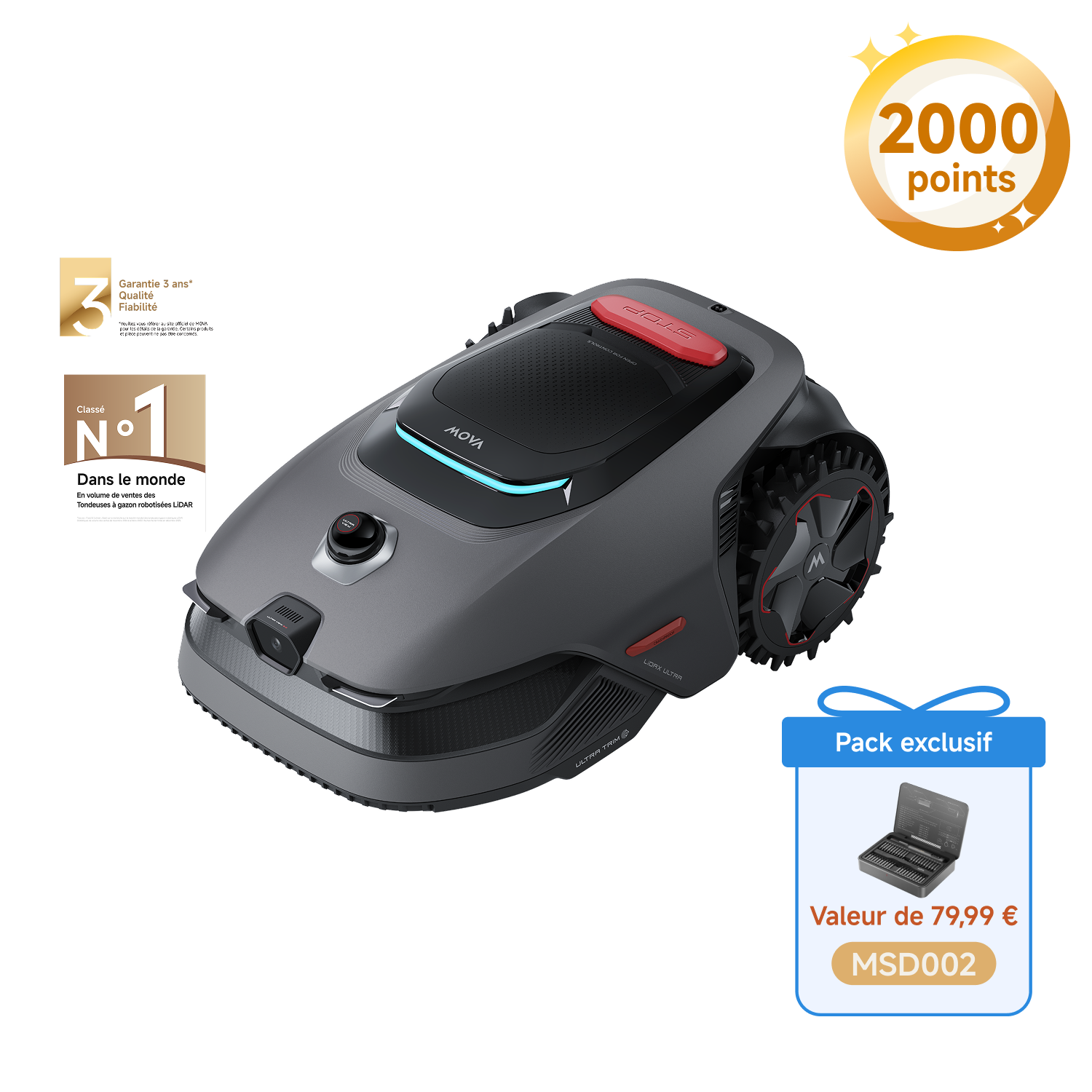 MOVA LiDAX Ultra 1200 + MSD002