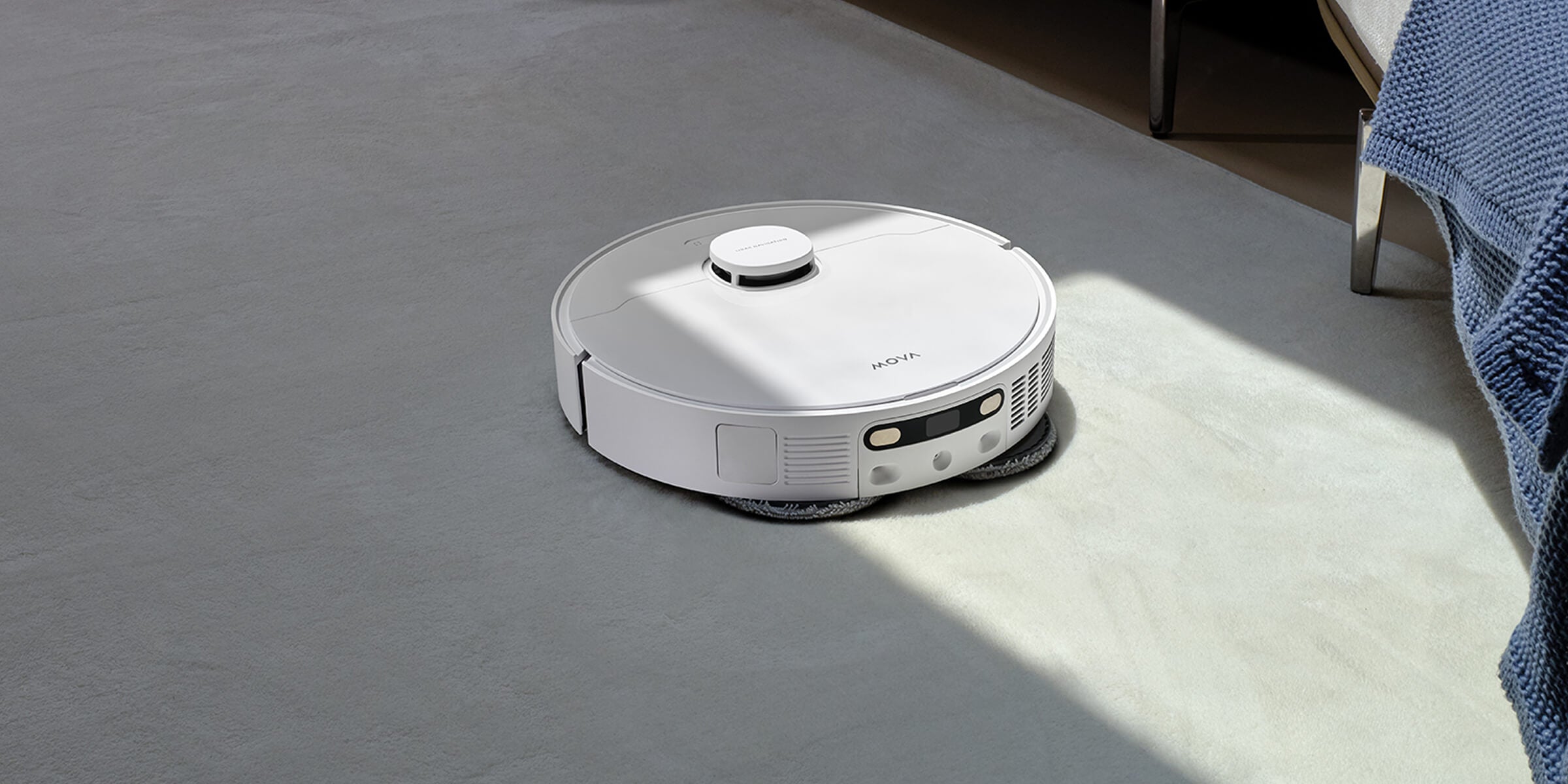 MOVA E40 Ultra Détection Ultrasonore de Tapis