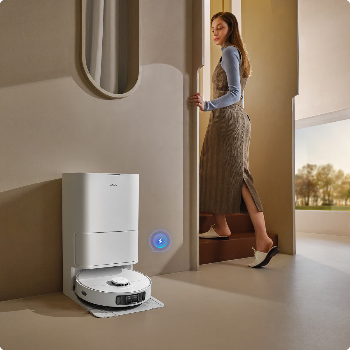 Autonomie de la batterie MOVA E40 Ultra