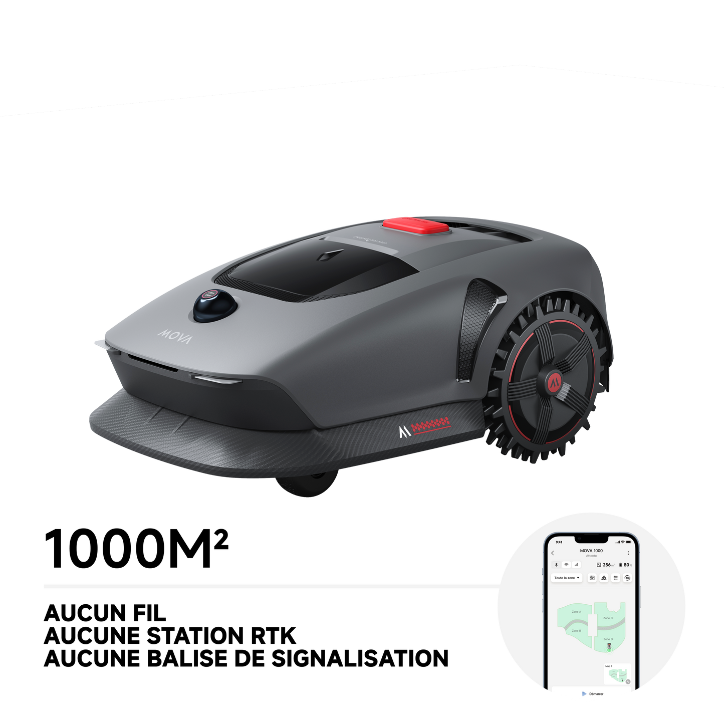 MOVA 1000 ET MOVA 600 Robot tondeuse
