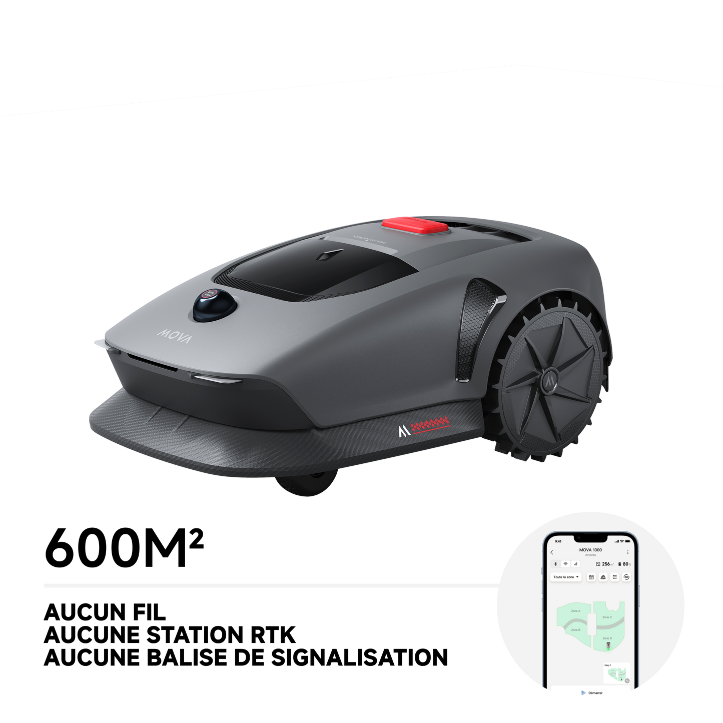 MOVA 1000 ET MOVA 600 Robot tondeuse
