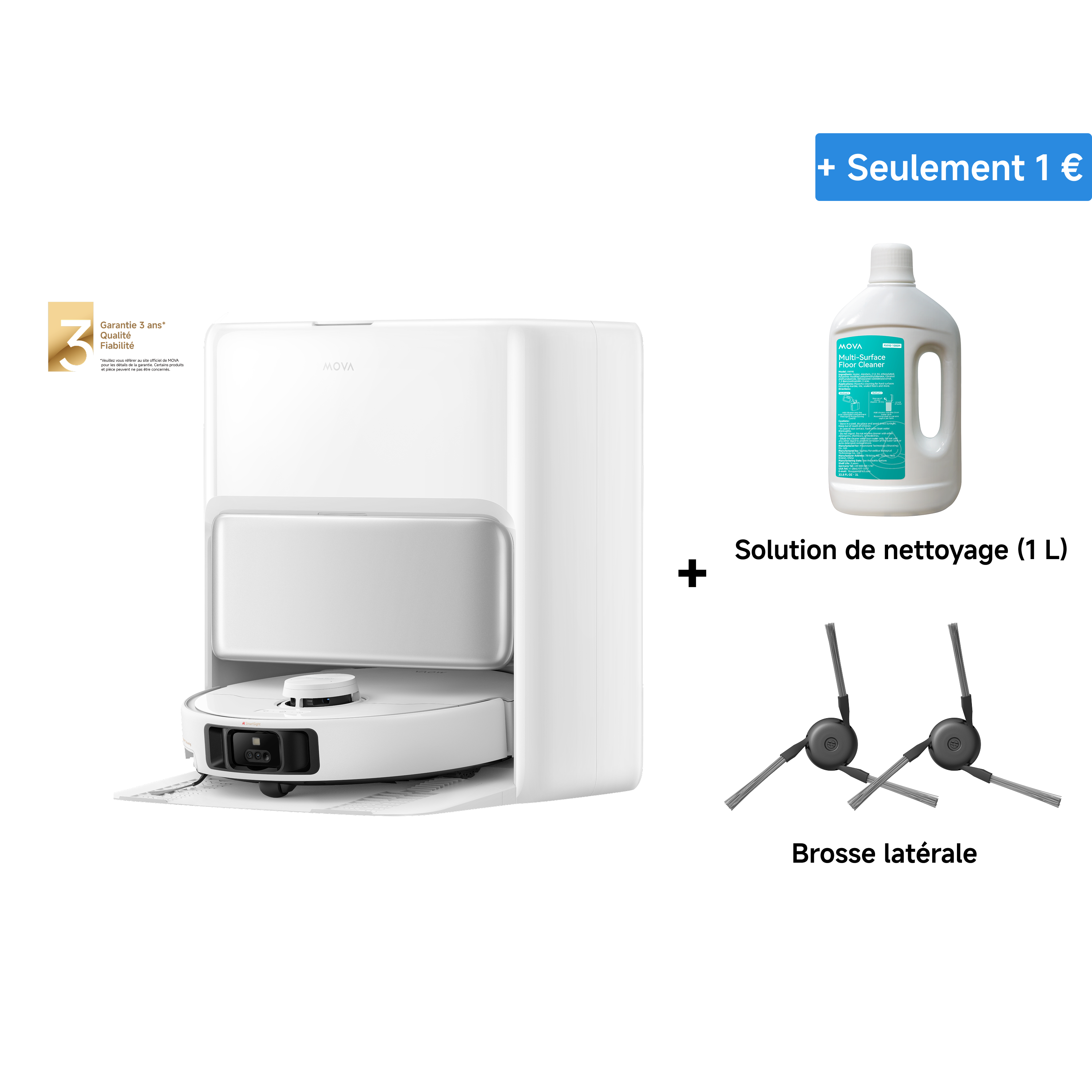 MOVA P50 Pro Ultra Robot aspirateur