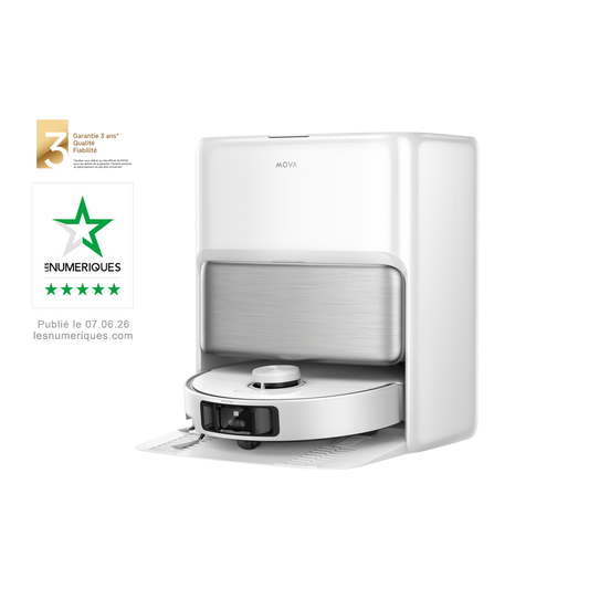 Dreame MOVA P70 Pro Ultra Robot Aspirateur Blanc