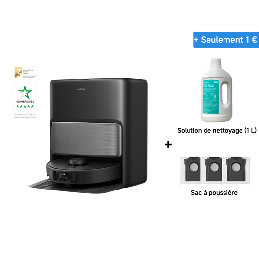 MOVA P70 Pro Ultra Robot Aspirateur Noir
