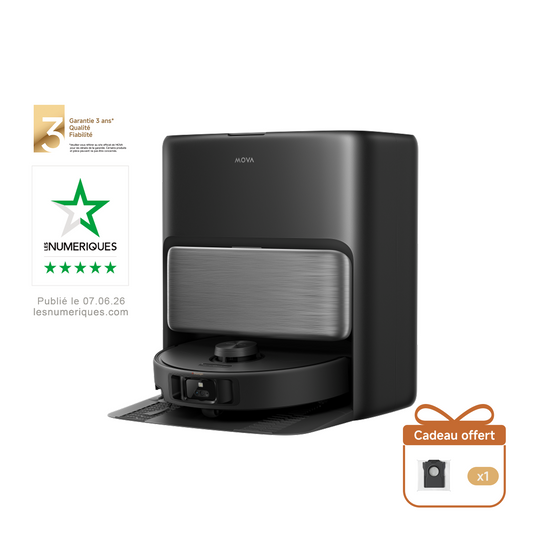 MOVA P70 Pro Ultra Robot Aspirateur Noir