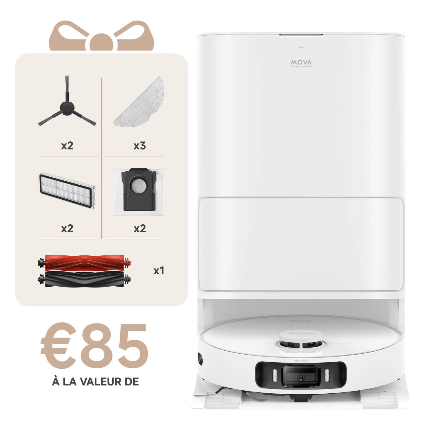 MOVA S20 Ultra Robot aspirateur