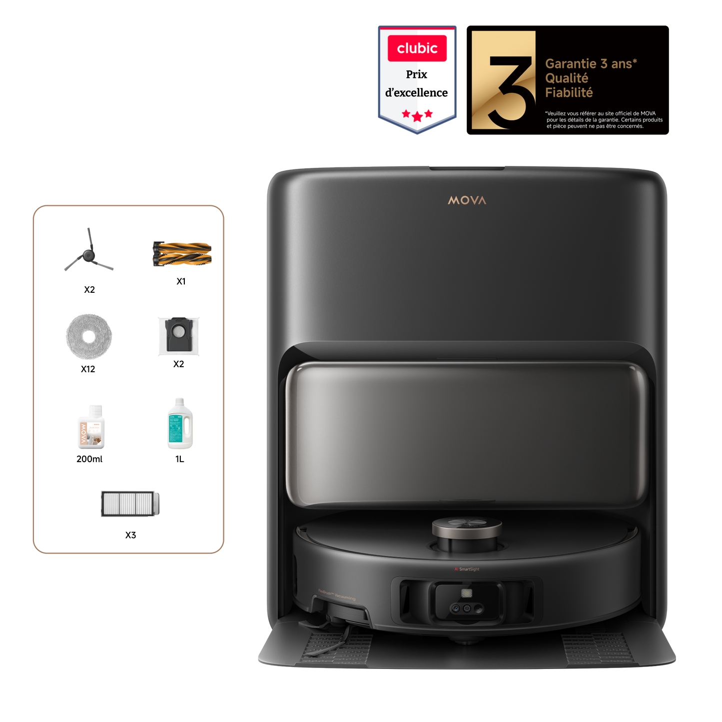 MOVA V50 Ultra Complete Robot aspirateur