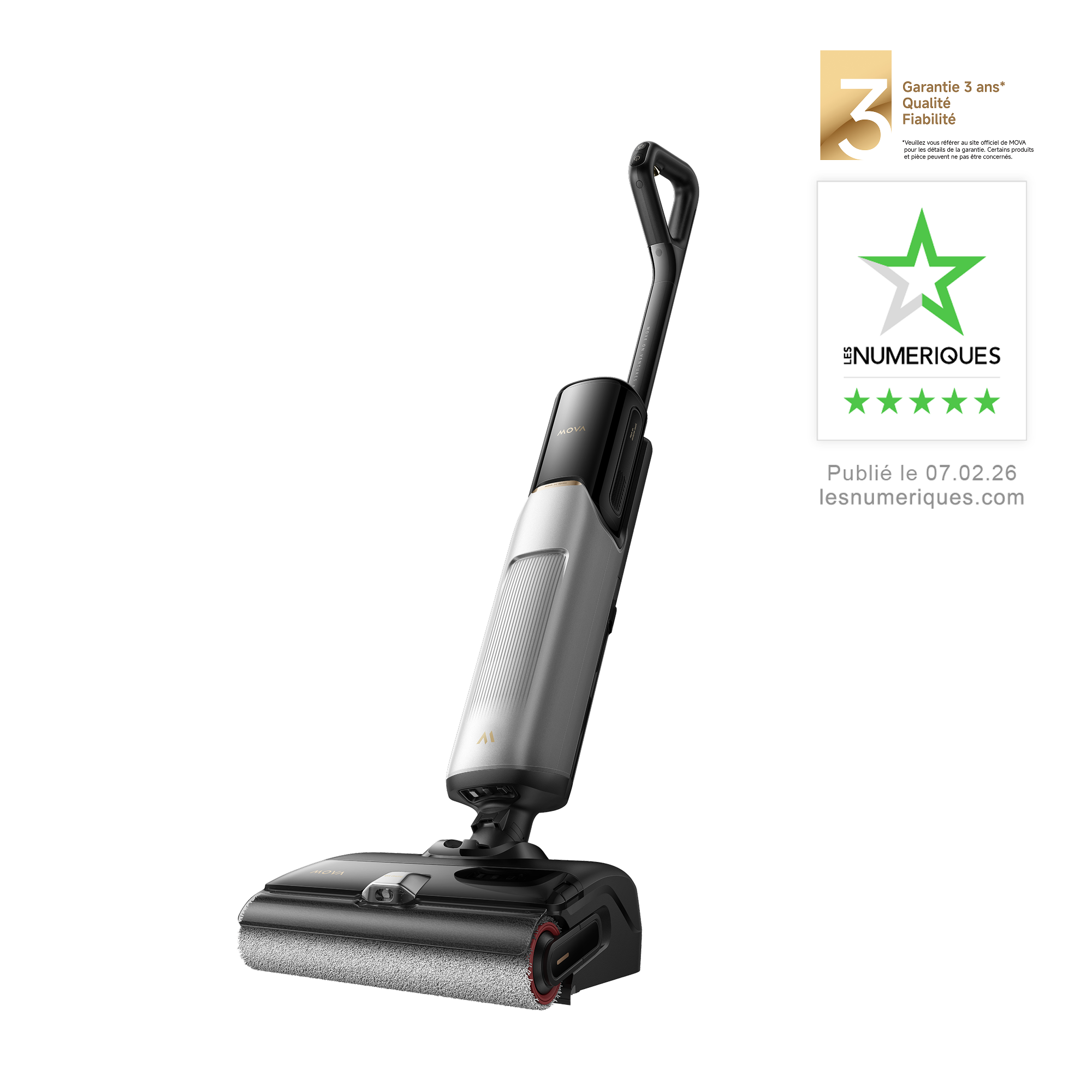 MOVA X4 Pro Aspirateur Laveur