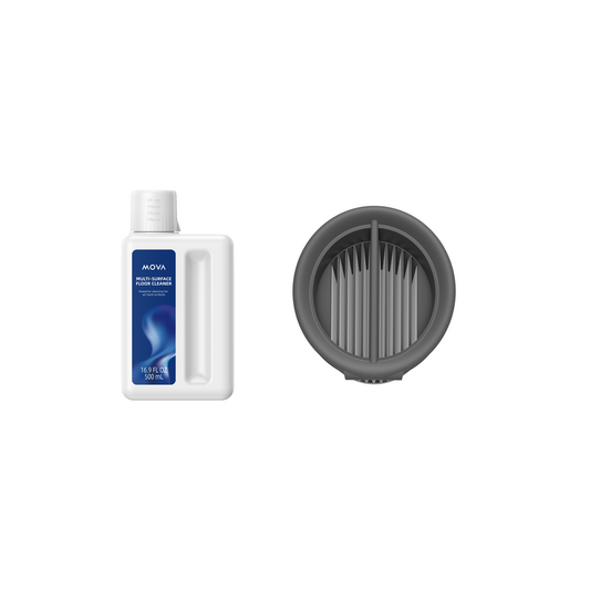 Solution de nettoyage (500ml) + Filtre pour aspirateur laveur X4 Pro/M10 Air Kit/M10 Neo Kit