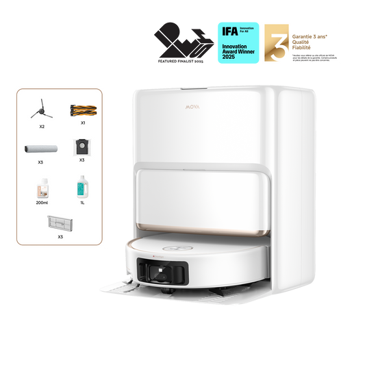 Dreame MOVA Z60 Ultra Roller Complete Robot Aspirateur