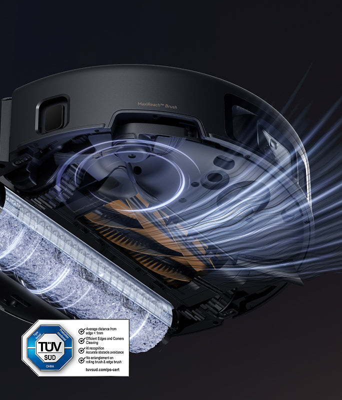 mova z60 ultra roller complete trobowlave™ double brosse nettoyage sans nœuds