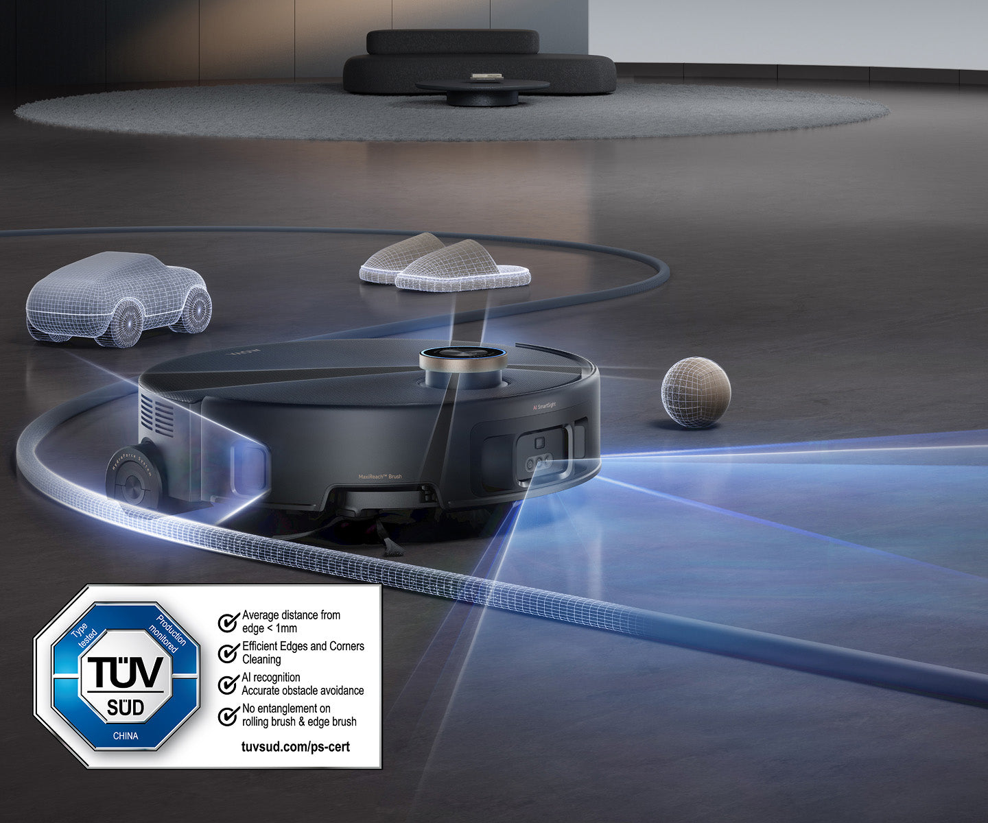 mova z60 ultra roller complete vision ia binoculaire évitez les blocages