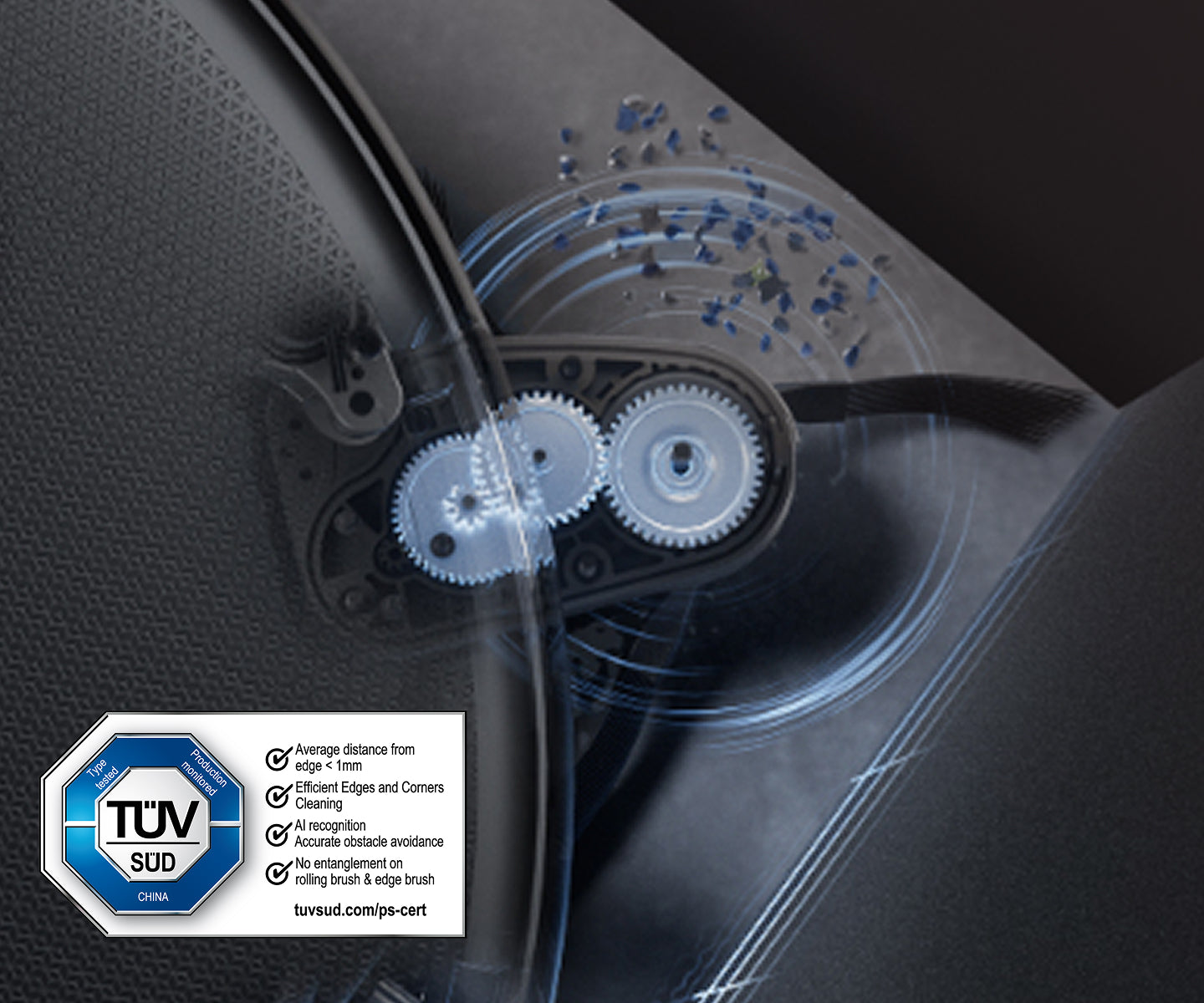 mova z60 ultra roller complete serpillière maxireach™ nettoyage étendu même les coins