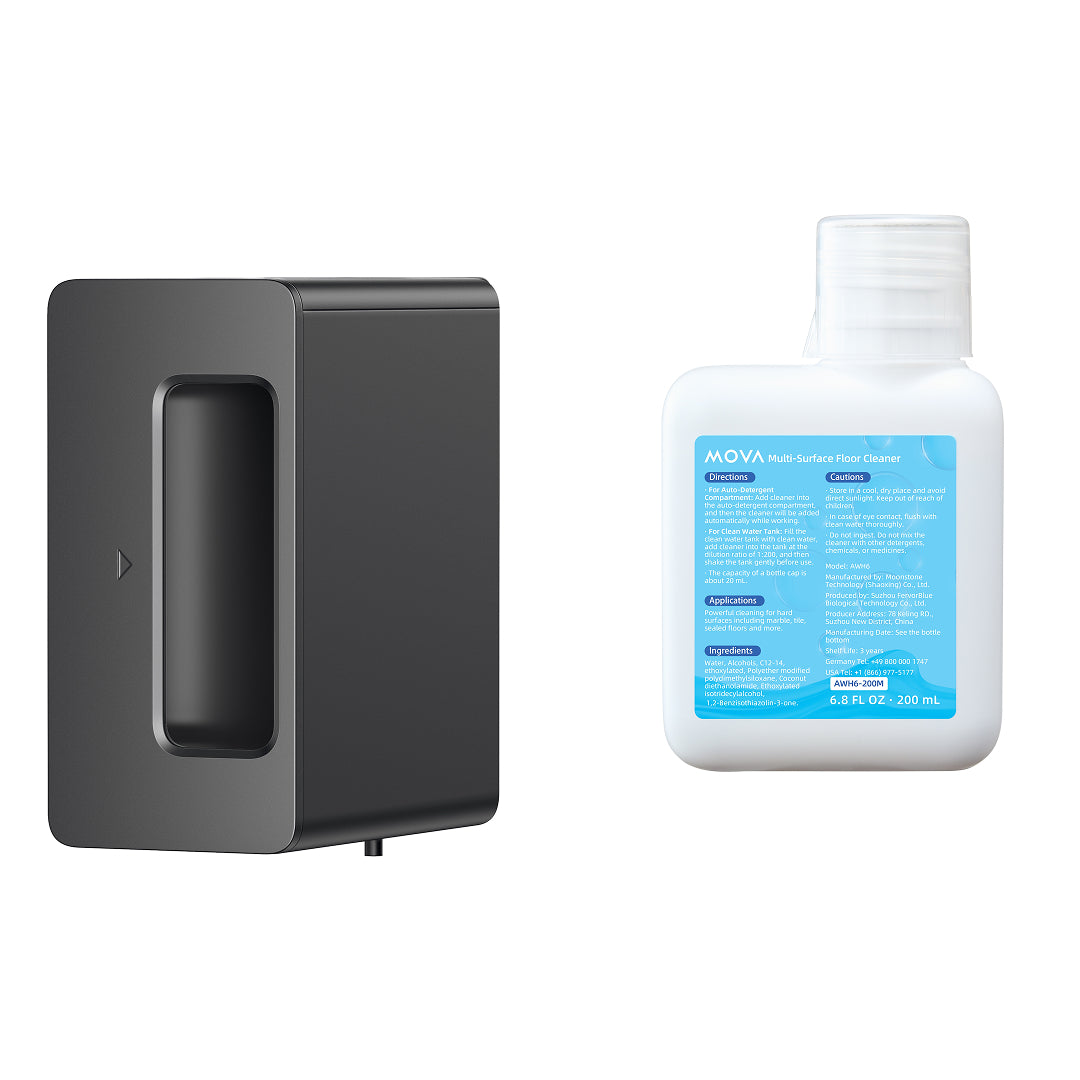 200ml Kit de solution pour robot aspirateur pour MOVA P50 Ultra/E40 Ultra