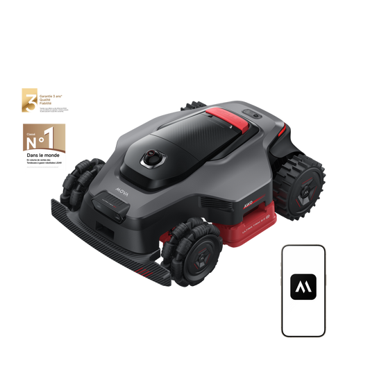 MOVA Robot tondeuse LiDAX Ultra AWD