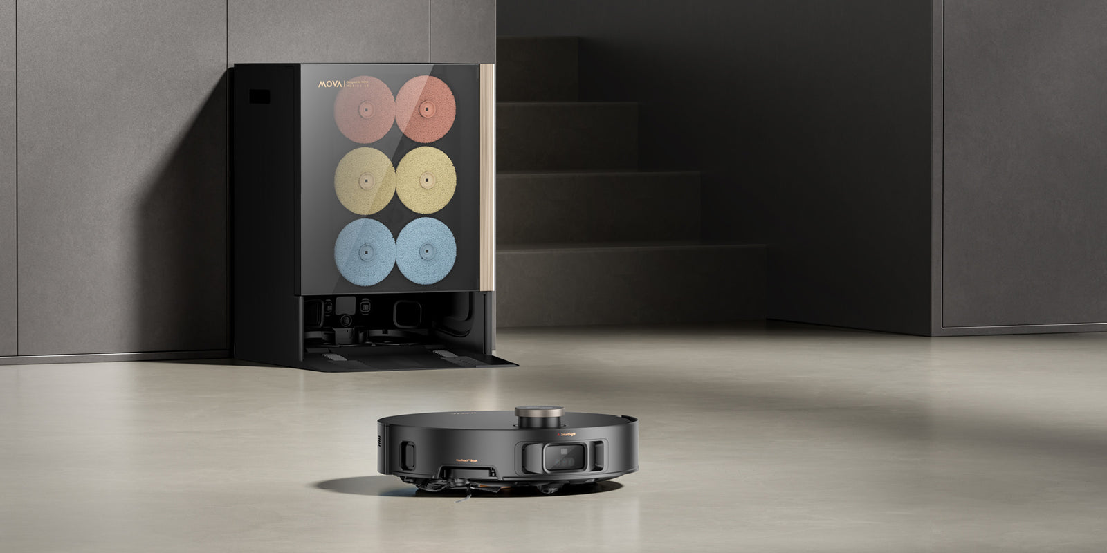 mova mobius 60 nettoyage par zones ia avec station mopswap