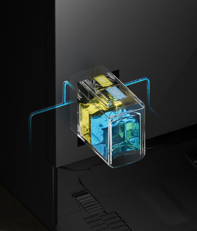 mova mobius 60 double réservoir de solution de nettoyage