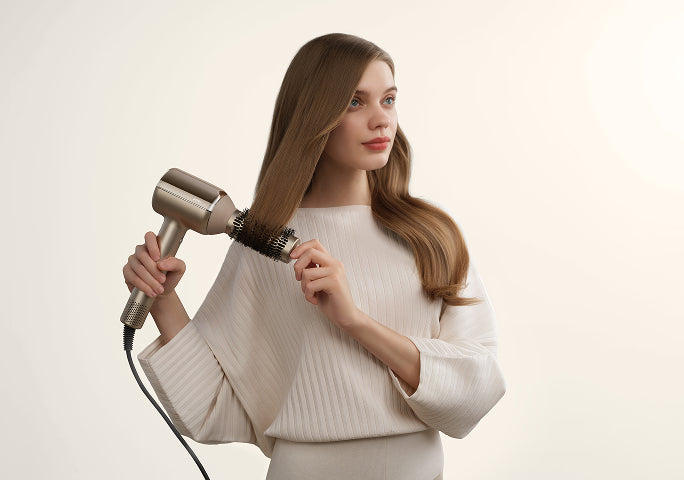 mova shine 20 peigne soufflant volumisant