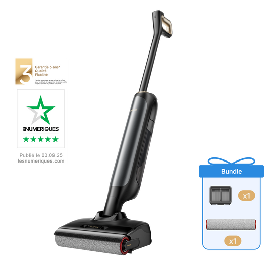 MOVA M10 + brosse roulante et filtre aspirateur laveur