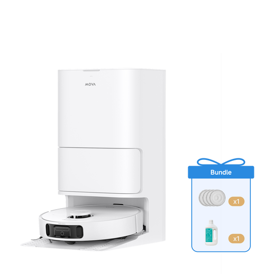MOVA E40 Ultra Ultra robot aspirateur + serpillière et solution nettoyante