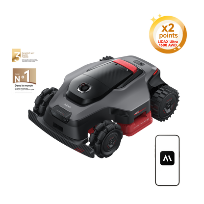 MOVA Robot tondeuse LiDAX Ultra AWD