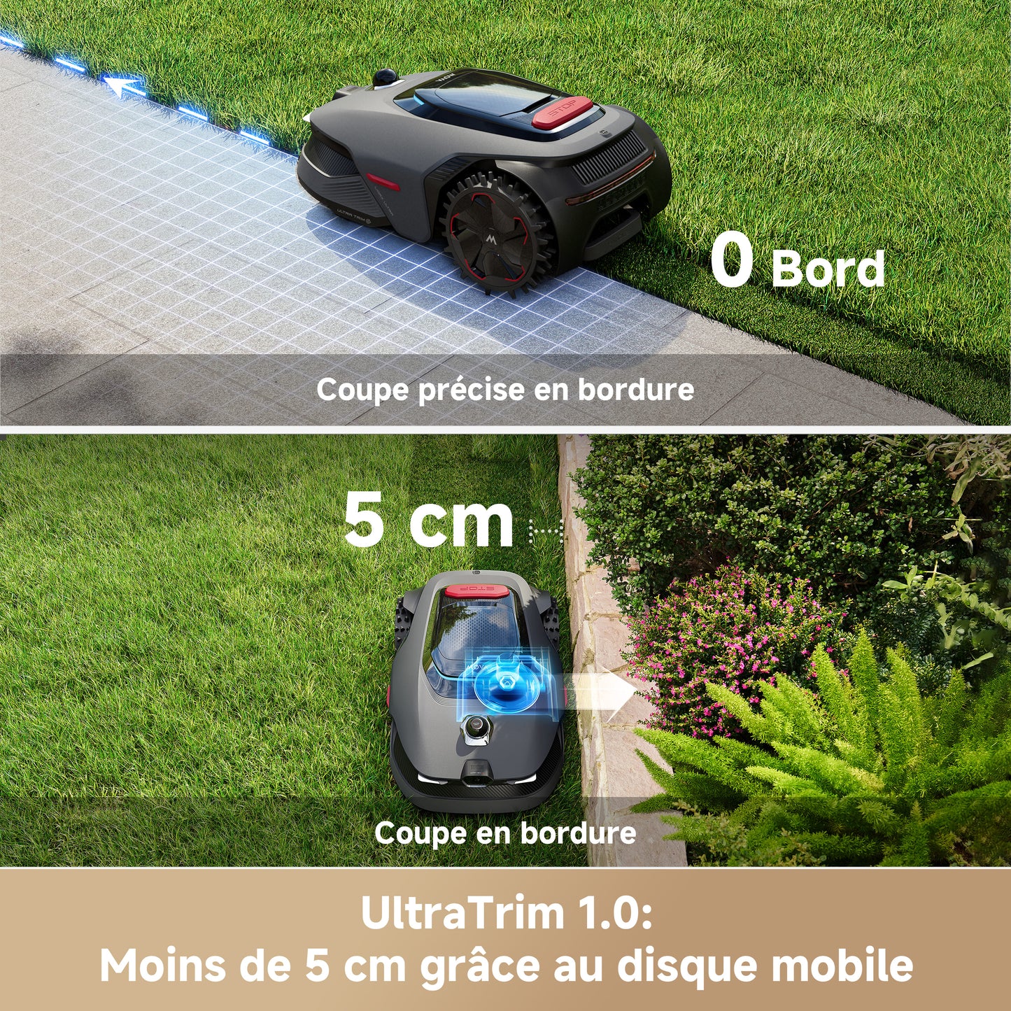 MOVA LiDAX Ultra 1600 + GH221 Taille-haie sans fil