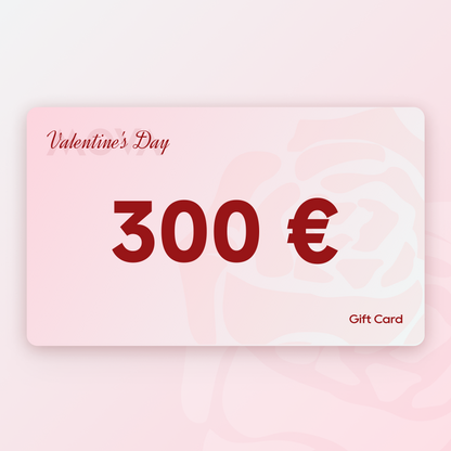 Offre spéciale cartes cadeaux Saint-Valentin