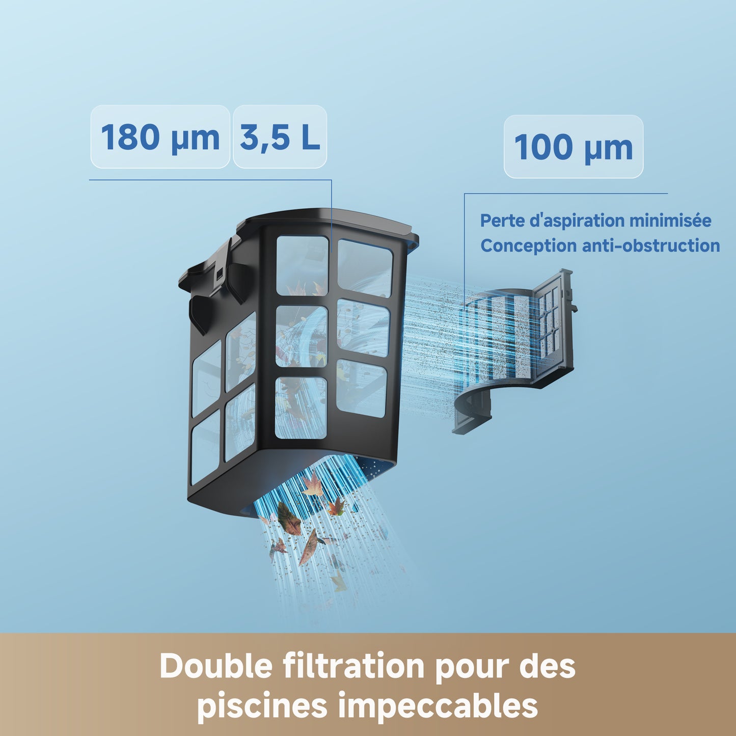 MOVA Diver A10 Robot nettoyeur de piscine