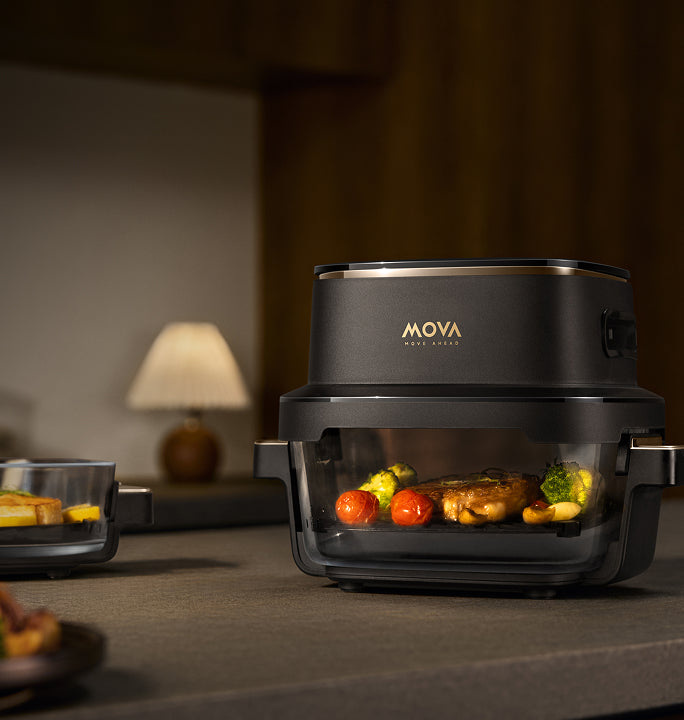 mova af20 pro intérieur tout en verre