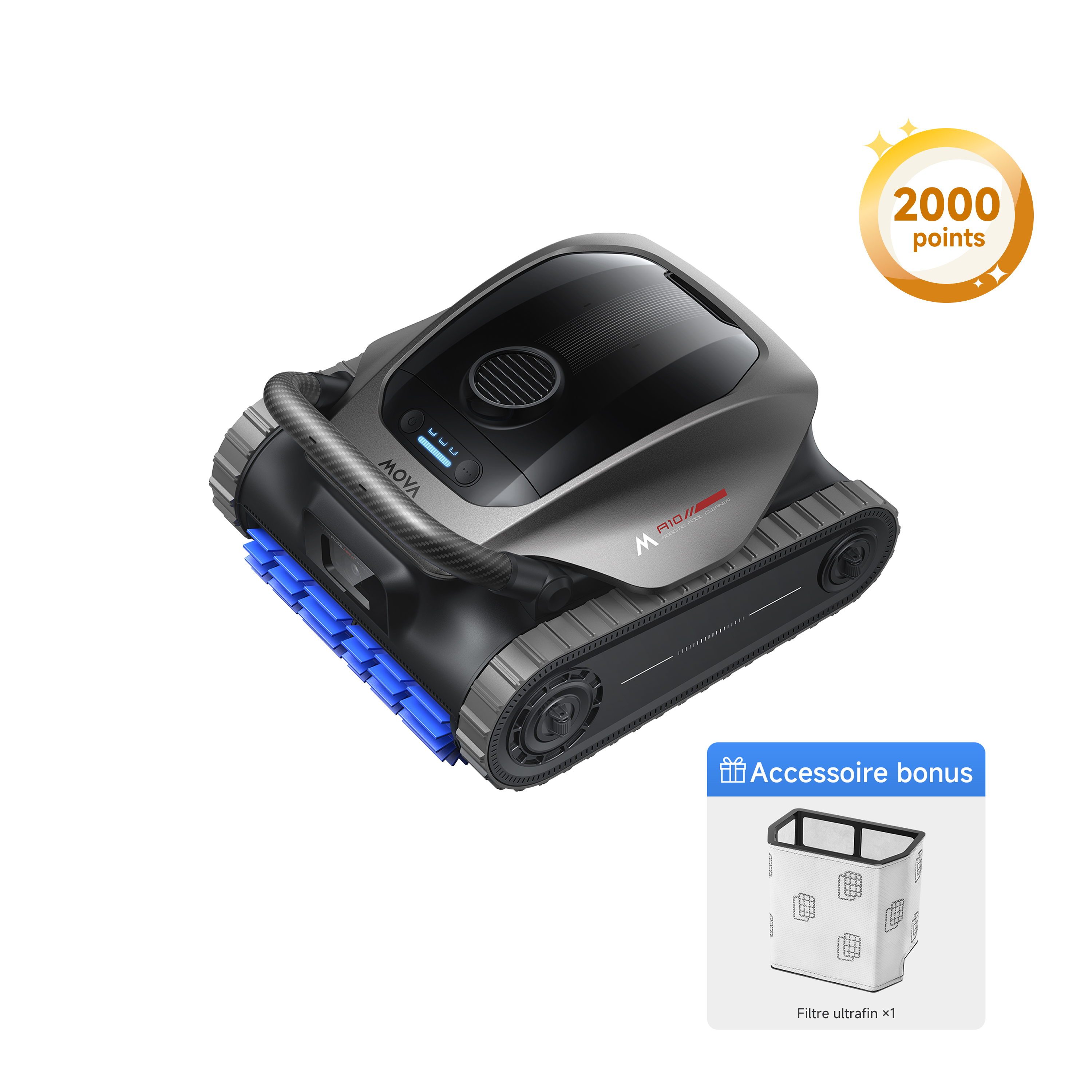 MOVA Diver A10 Robot nettoyeur de piscine