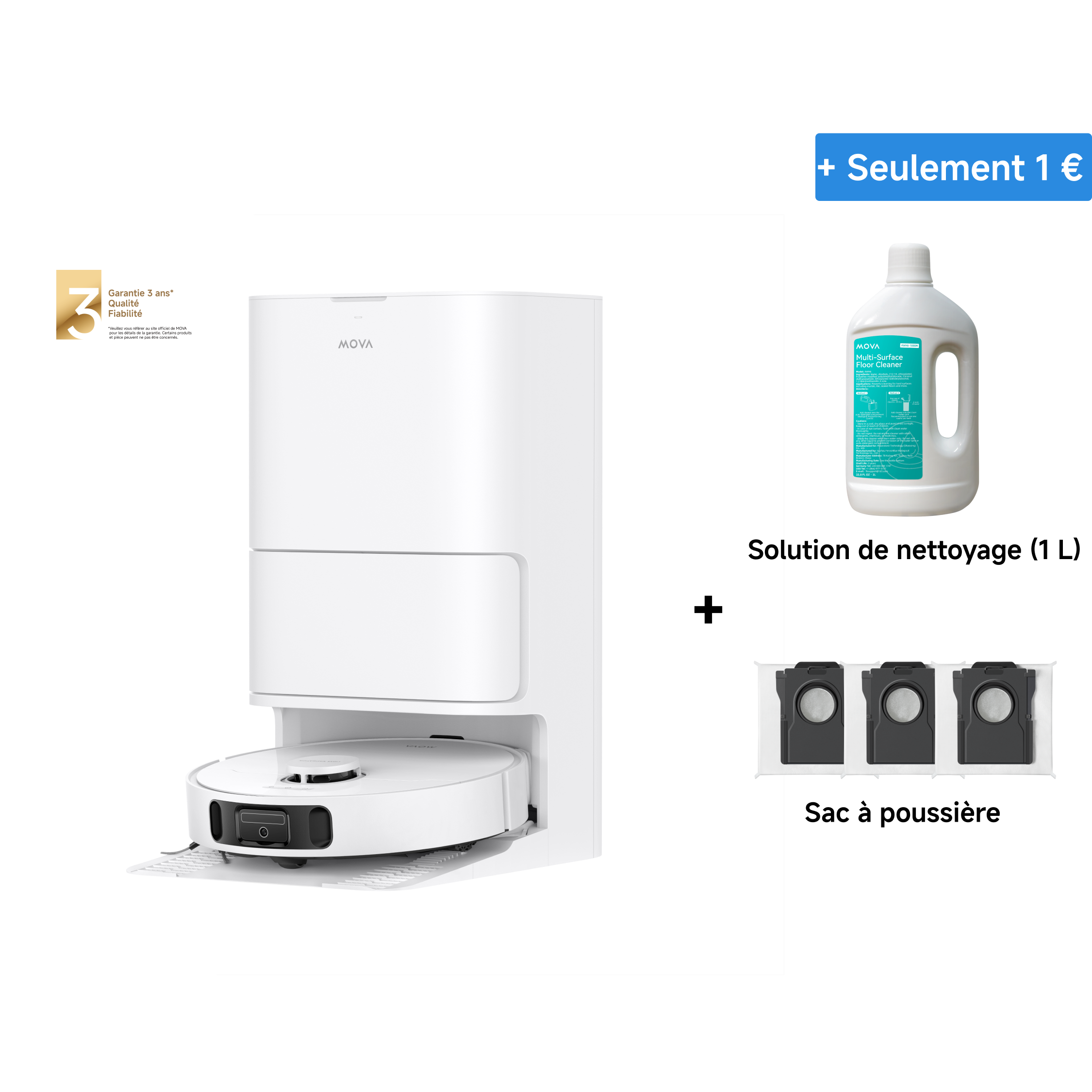 MOVA E30 Ultra Robot aspirateur