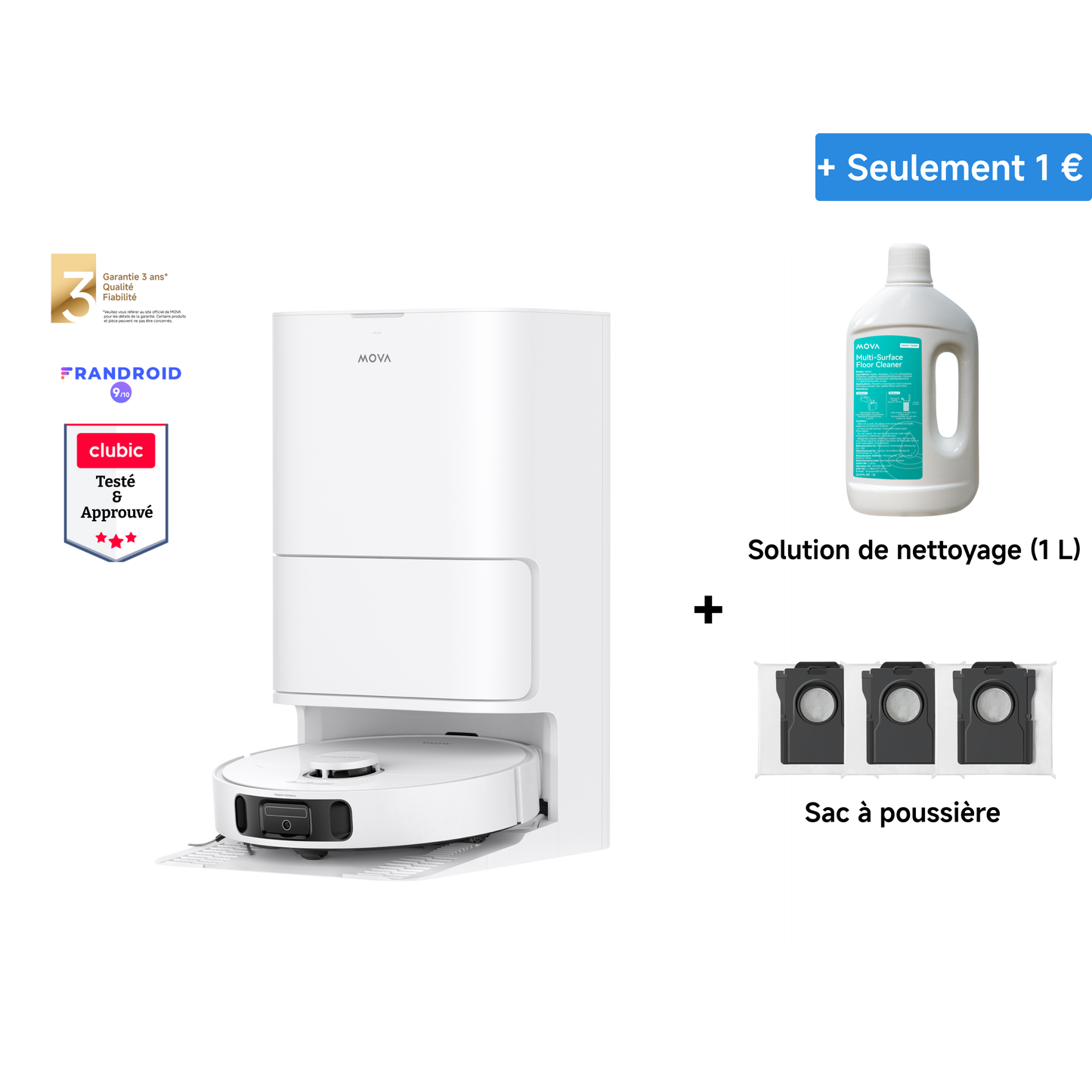 MOVA E40 Ultra Robot aspirateur