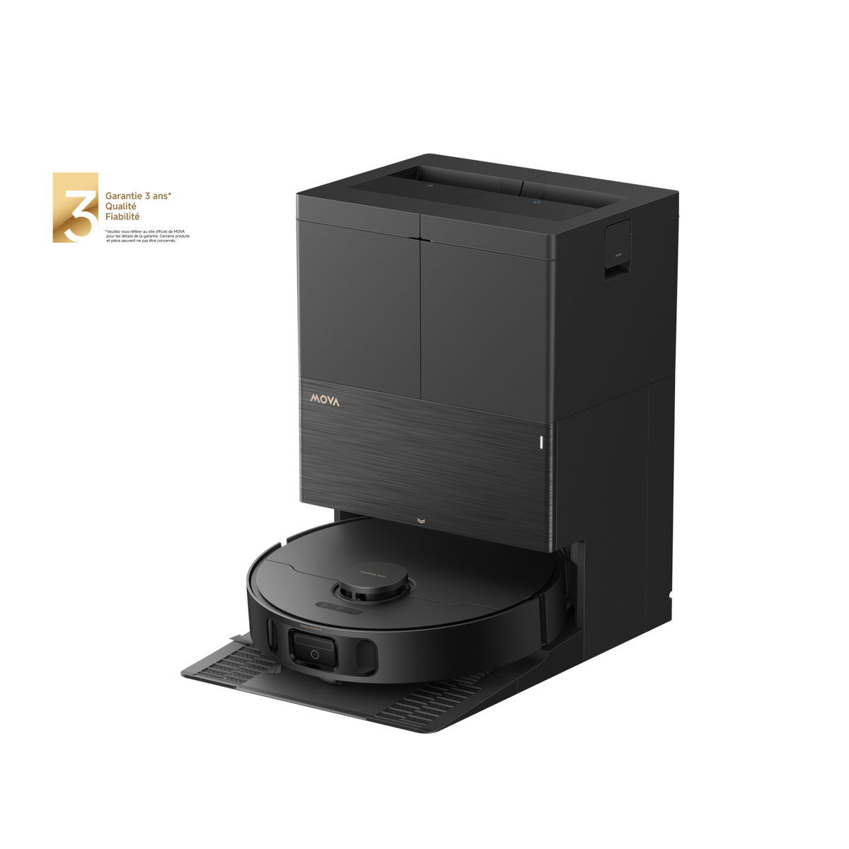 Dreame MOVA E50 Pro Ultra Robot aspirateur Noir