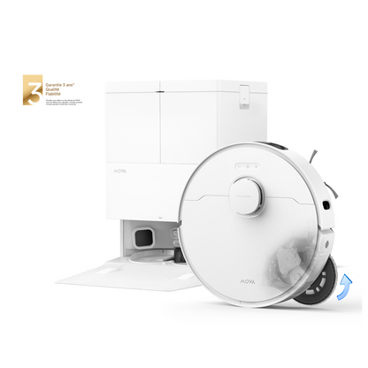 Dreame MOVA E50 Ultra Robot Aspirateur Blanc