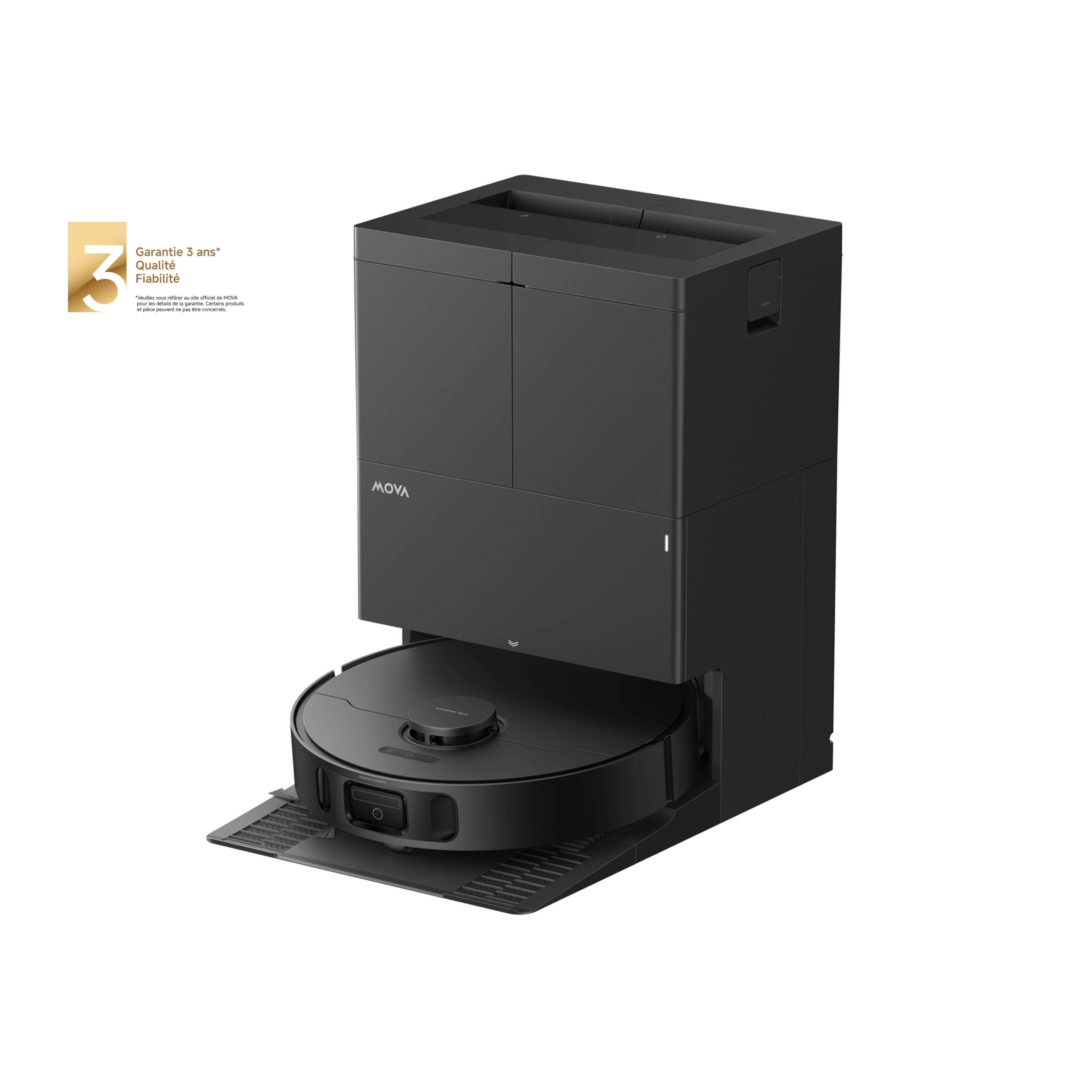 MOVA Black Friday Dreame MOVA E50 Ultra Robot Aspirateur Noir