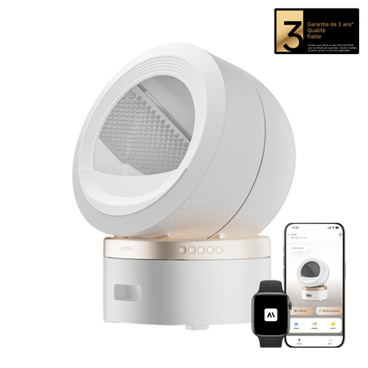 MOVA MeowgicPod LR10 Prime Litière autonettoyante pour chats