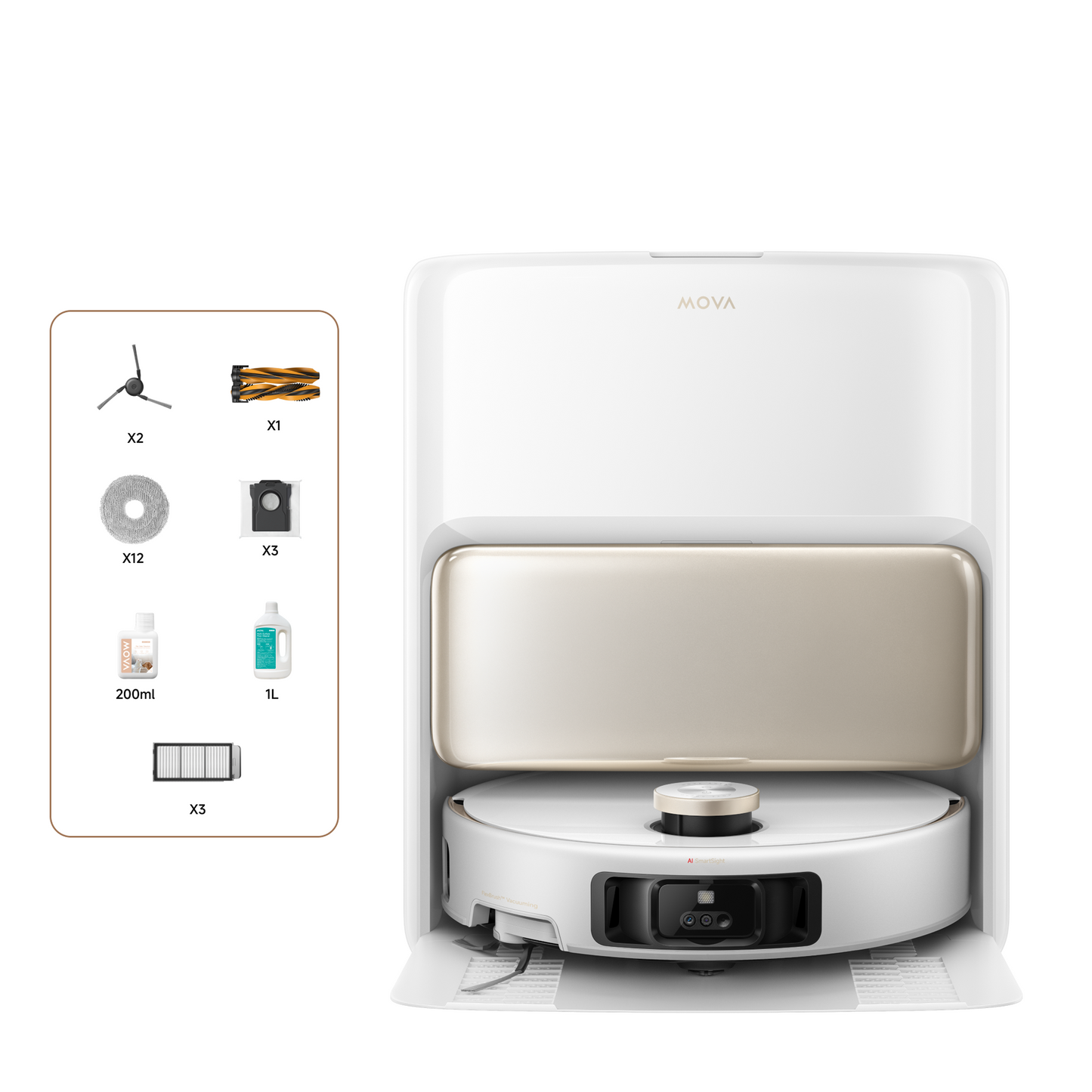 MOVA V50 Ultra Complete Robot aspirateur