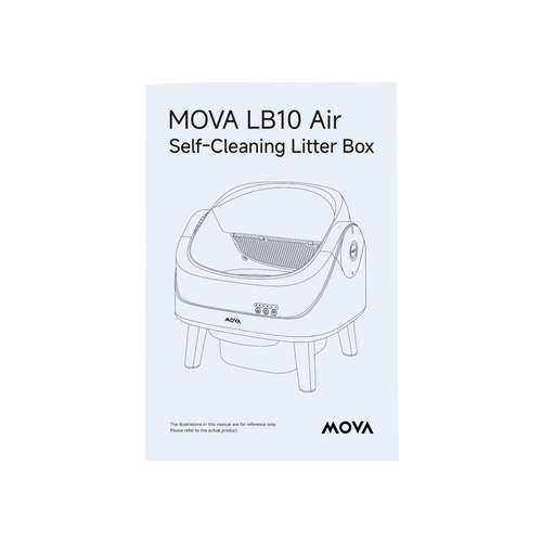 
              MOVA LB10 Air Litière autonettoyante pour chat Manuel d'utilisation 1x

            