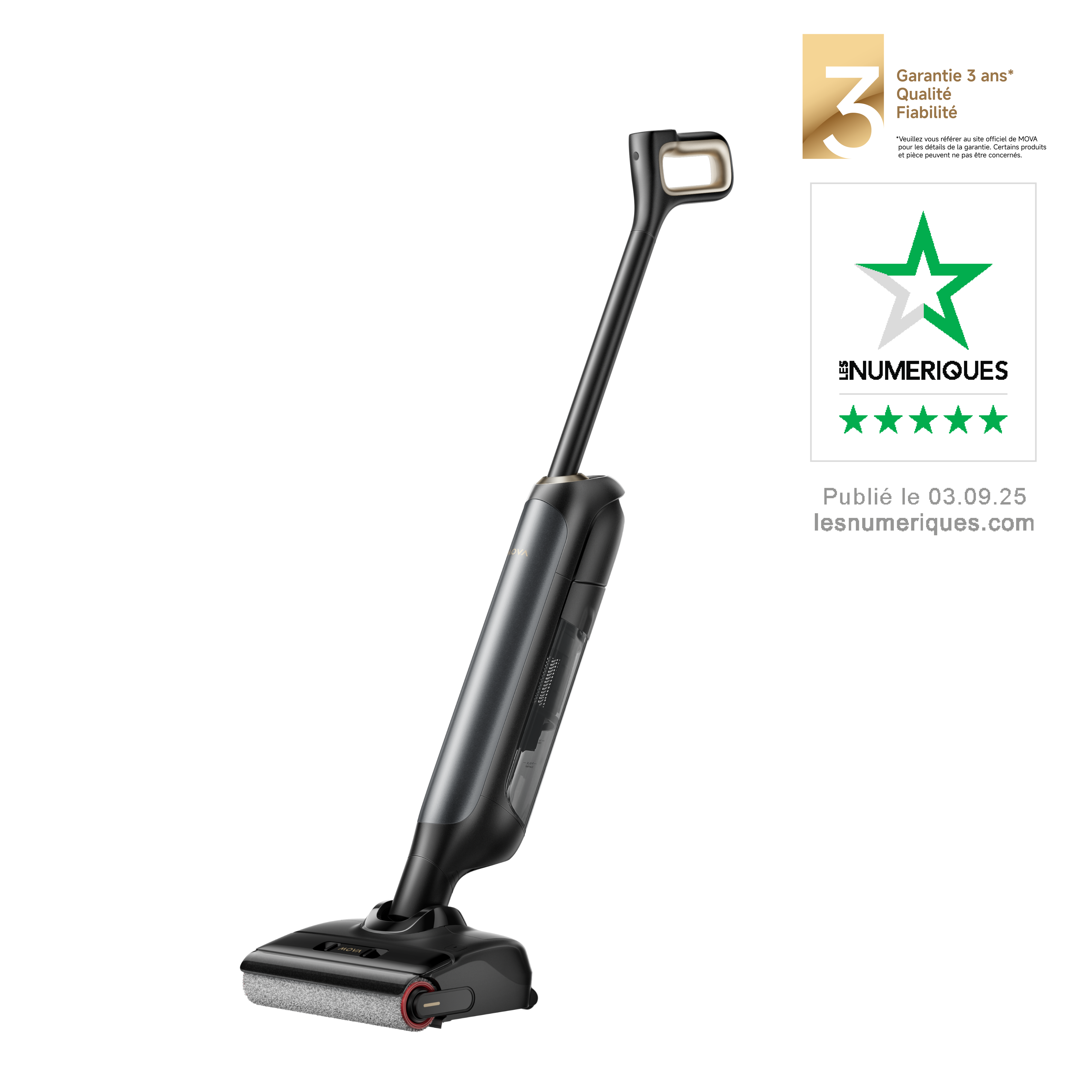 MOVA M10 Aspirateur laveur