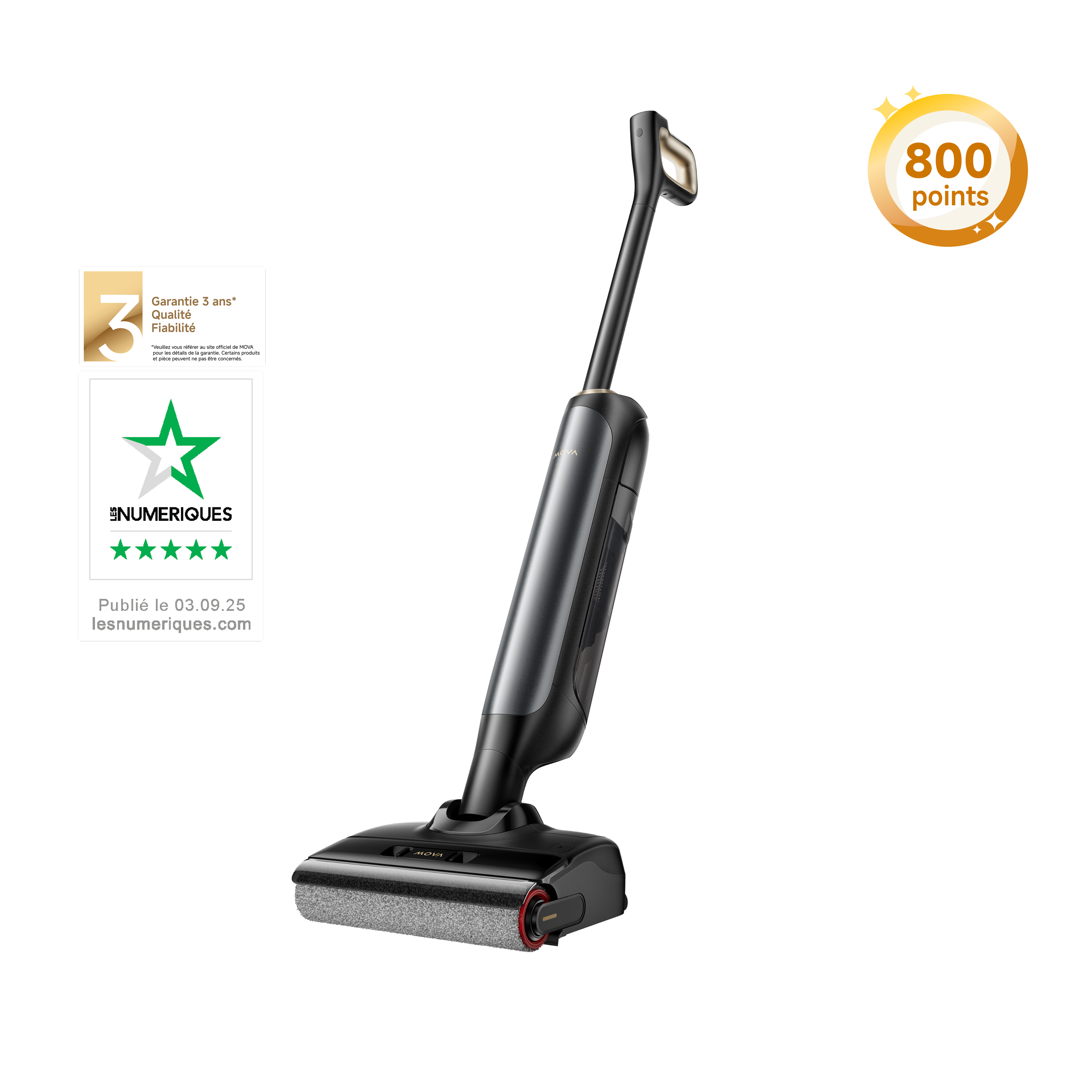  MOVA M10 Aspirateur laveur