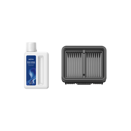 Solution de nettoyage (500ml) + Filtre pour aspirateur laveur M10/M50/K20