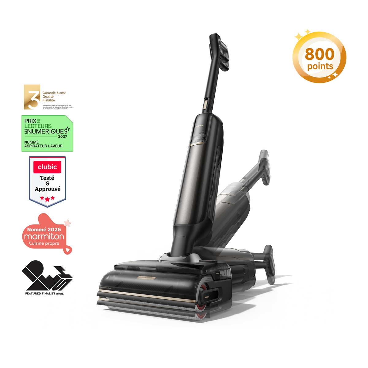 MOVA M50 Ultra Aspirateur eau et poussière