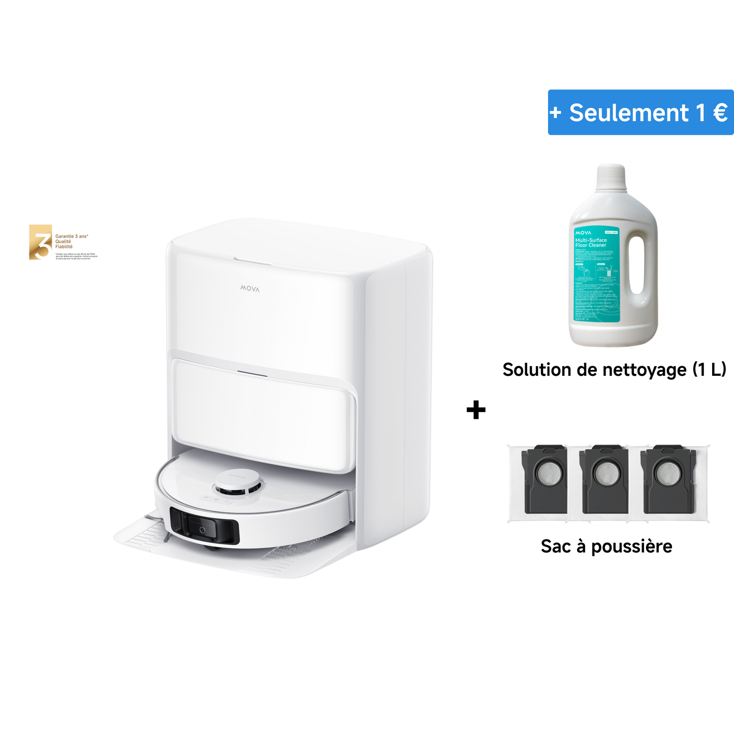 MOVA P50 Ultra Robot aspirateur