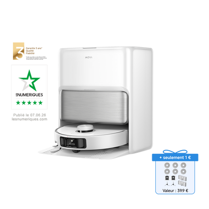 MOVA P70 Pro Ultra Robot Aspirateur Blanc
