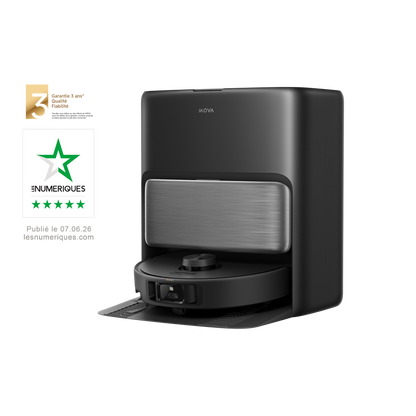Dreame MOVA P70 Pro Ultra Robot Aspirateur Noir