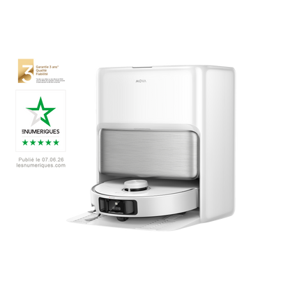 Dreame MOVA P70 Pro Ultra Robot Aspirateur Blanc