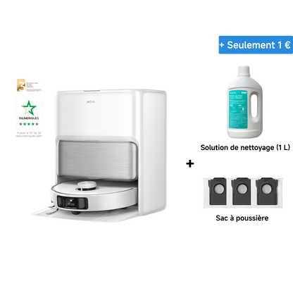 MOVA P70 Pro Ultra Robot Aspirateur Blanc