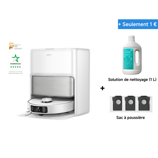 MOVA P70 Pro Ultra Robot Aspirateur Blanc