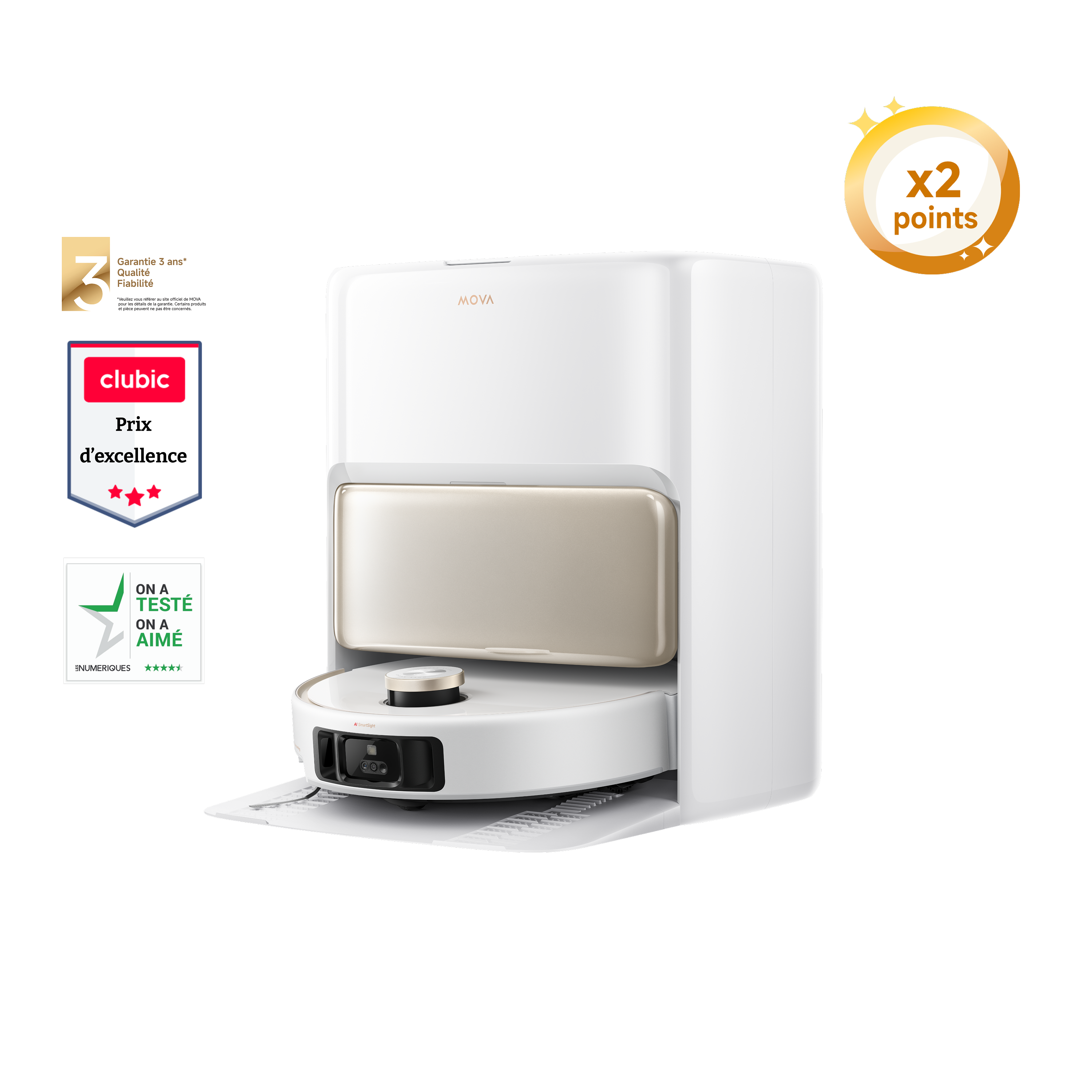  Dreame MOVA V50 Ultra Complete Robot aspirateur
