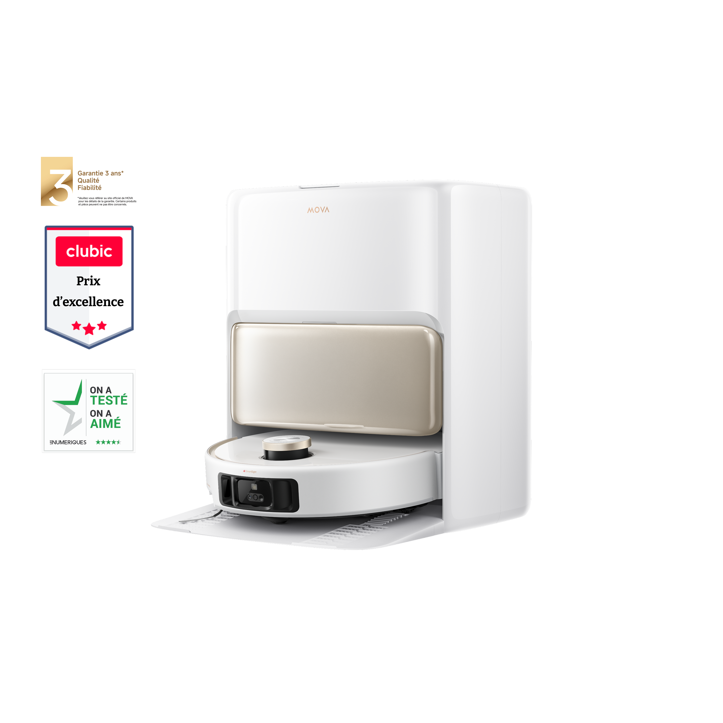 Semaine MOVA MOVA V50 Ultra Complete Robot aspirateur